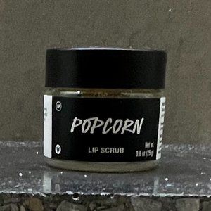 LUSH Retro Limited Edition Kitchen Exclusive Popcorn Lip Scrub, 0.8 oz.